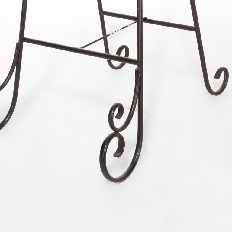 Vintage Metal Art Display Easel 20thC