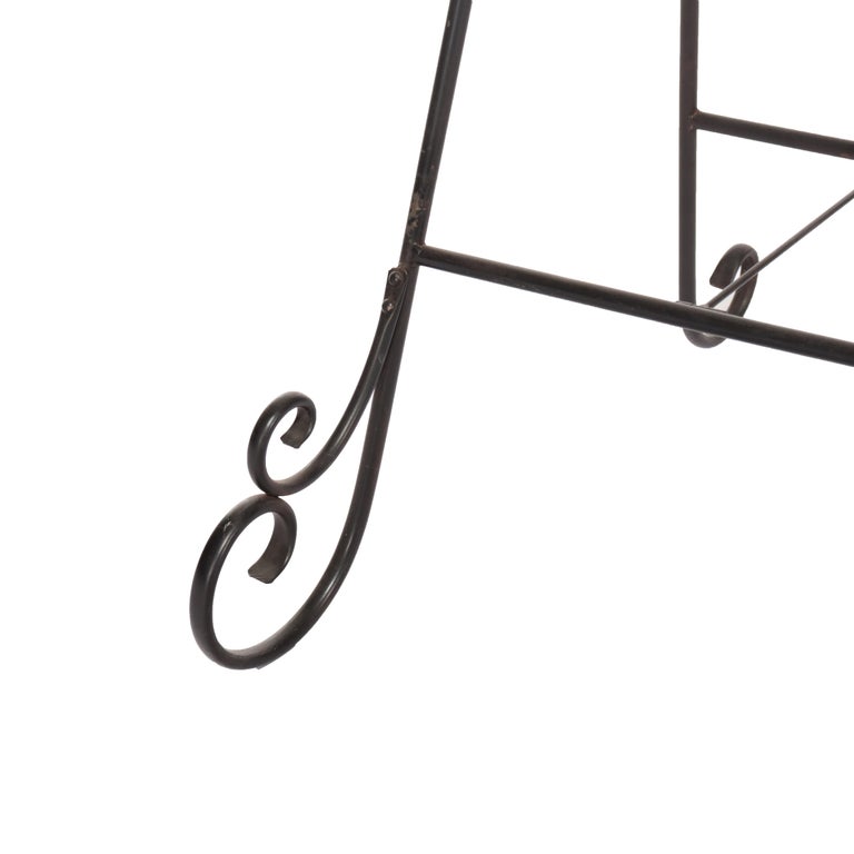 Vintage Metal Art Display Easel 20thC