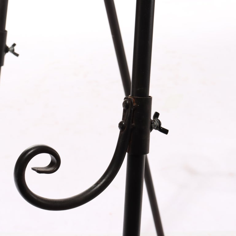 Vintage Metal Art Display Easel 20thC