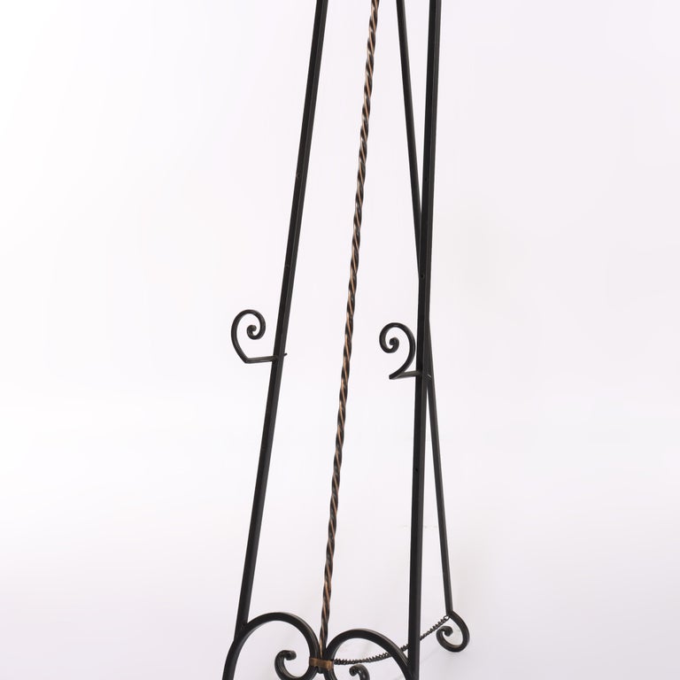 Vintage Mixed Metal Display Easel 20thC