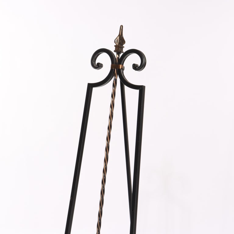 Vintage Mixed Metal Display Easel 20thC