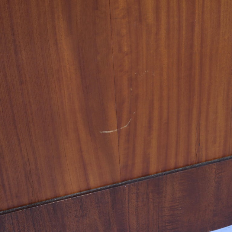 Antique Satinwood Adams Style Head & Foot Boards c1930