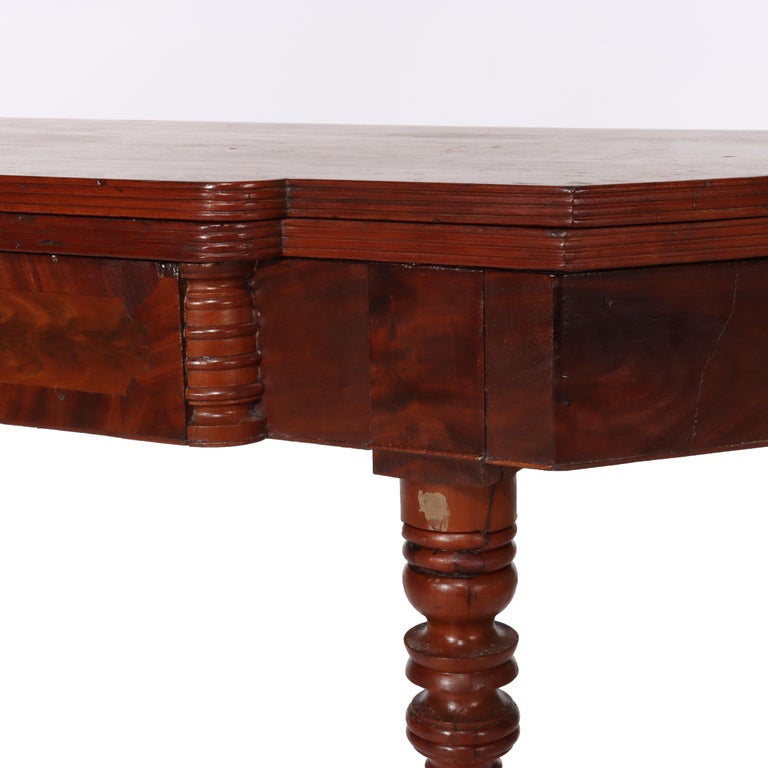 Antique Sheraton Mahogany Card Table C1830