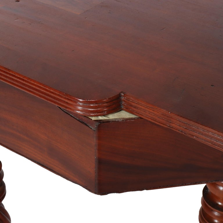 Antique Sheraton Mahogany Card Table C1830
