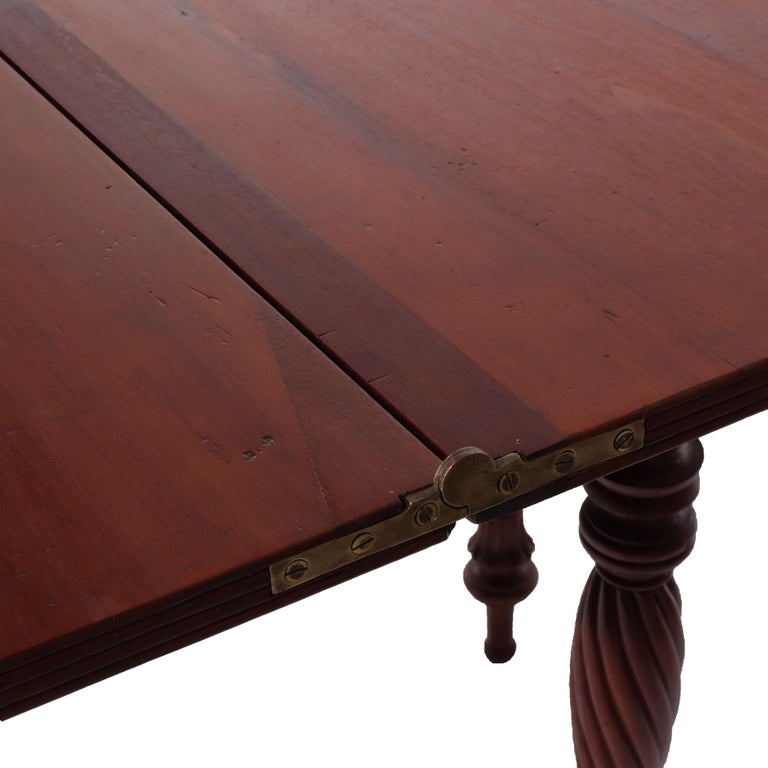 Antique Sheraton Mahogany Card Table C1830