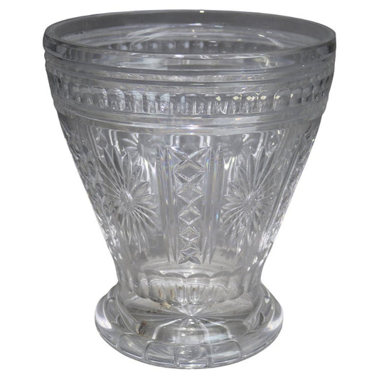 Antique Pressed Glass Crystal Ice Bucket By Shannon 20thC