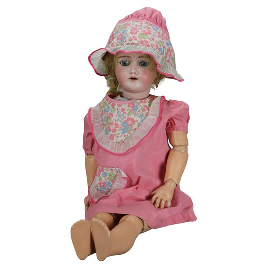 Antique German Handwerck #4 Bisque Porcelain Doll C1890