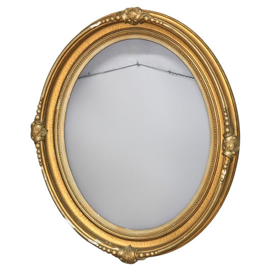 Large Antique Oval Carved Gilt Wood Frame C1880