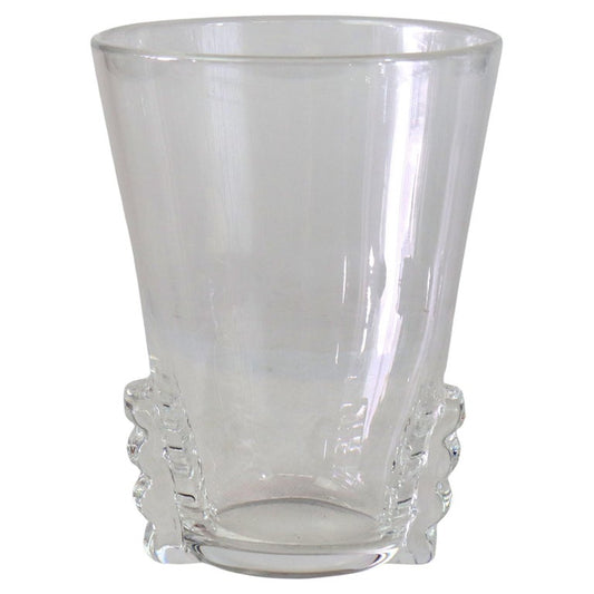 Antique Steuben MCM Art Glass Vase Signed C1930