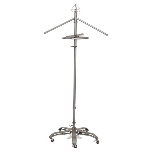 Vintage Adjustable Metal Clothing Display Rack 20thC