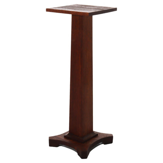 Antique Stickley School Arts & Crafts Mission Oak Plant Stand c1920